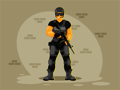 Swat soldier