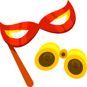 Theatre binoculars
