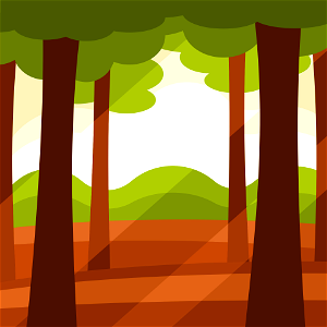 Trees forest landscape