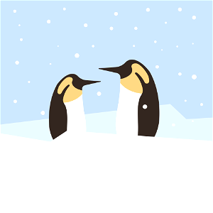 Two penguins