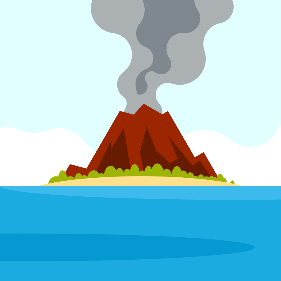 Volcano island