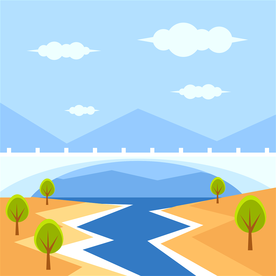 White bridge