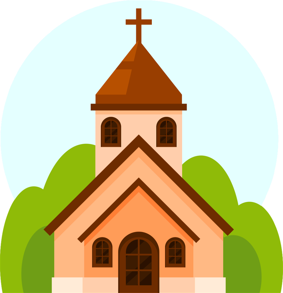 Wild west church