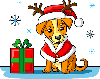 Christmas Puppy