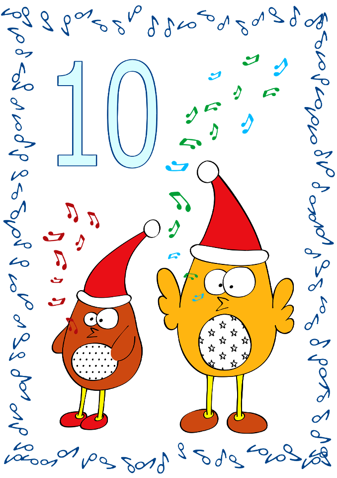 December 10 with Birds Singing a Christmas Song