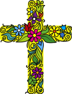 Flower Cross