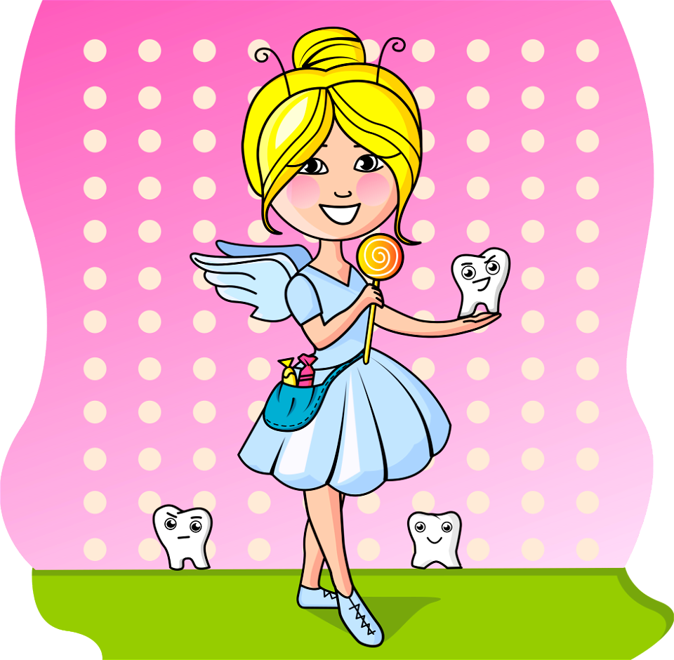 Tooth Fairy - Free digitally-made illustrations on creazilla.com