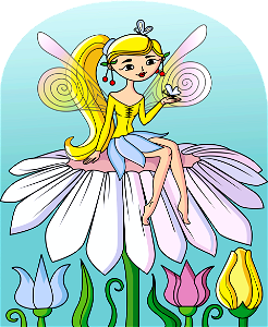 Whimsical Flower Fairy