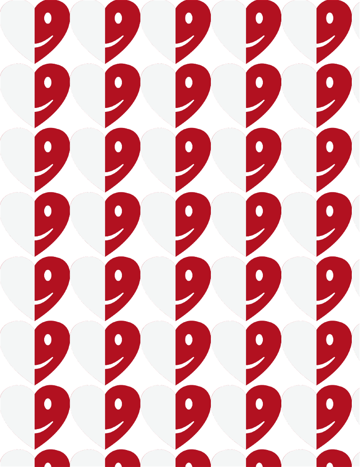 Heart Smiley Pattern