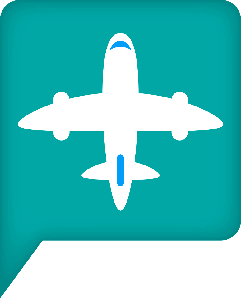 Airport map icon