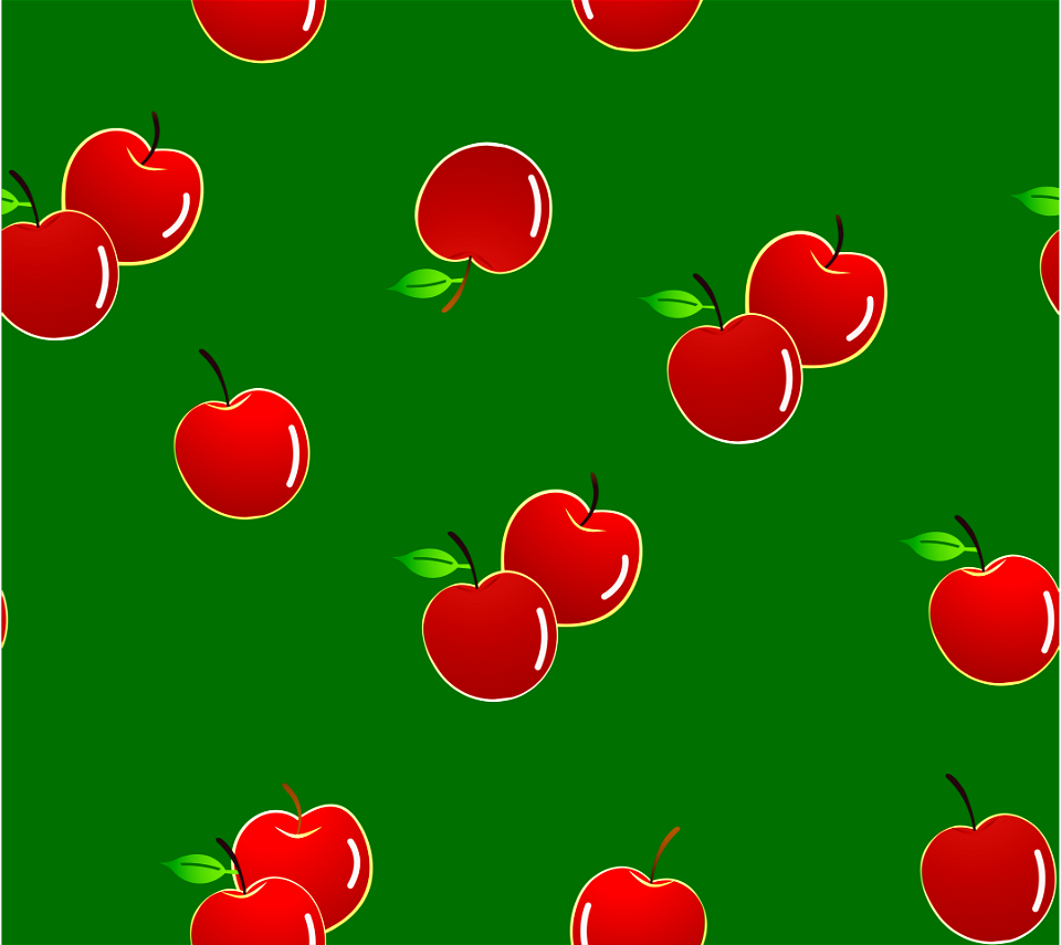 Apples background