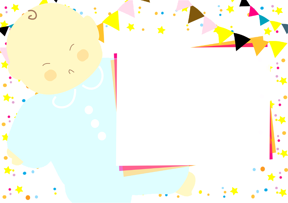 Baby message card
