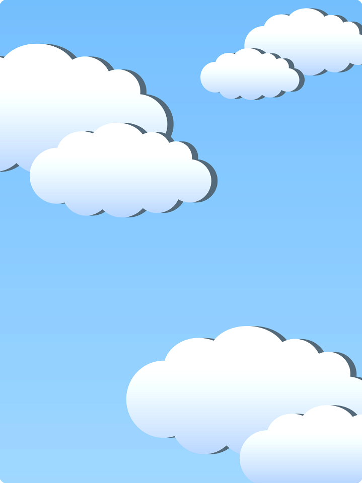 Blue sky clouds
