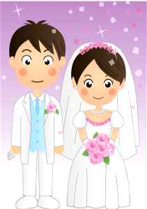 Bride and groom