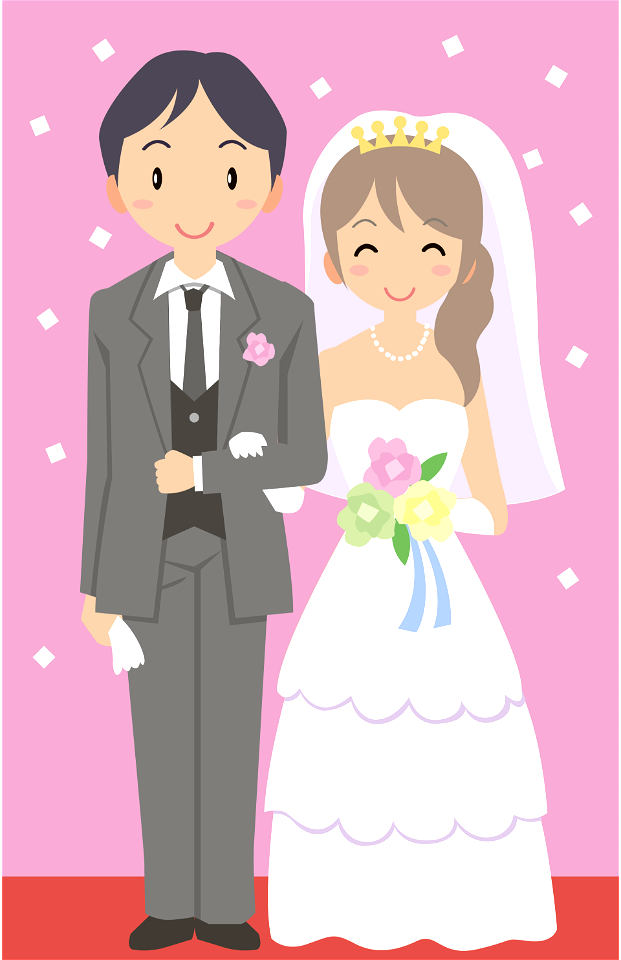 Bride and groom