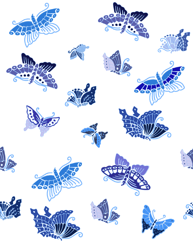 Butterfly pattern backgorund