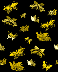 Butterfly pattern backgorund