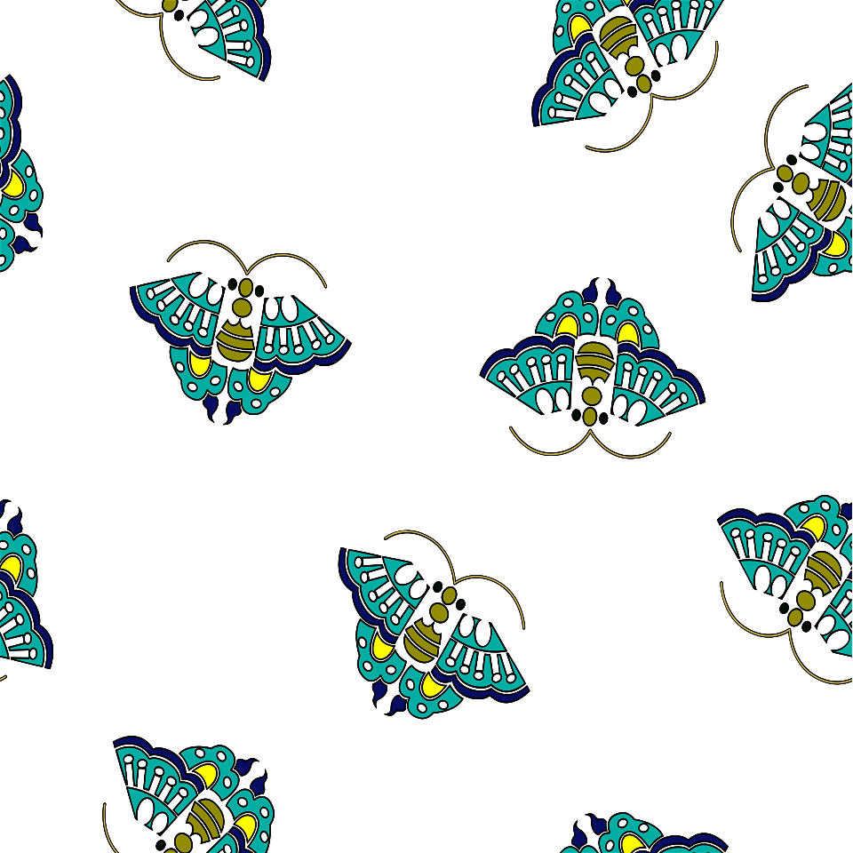 Butterfly pattern backgorund