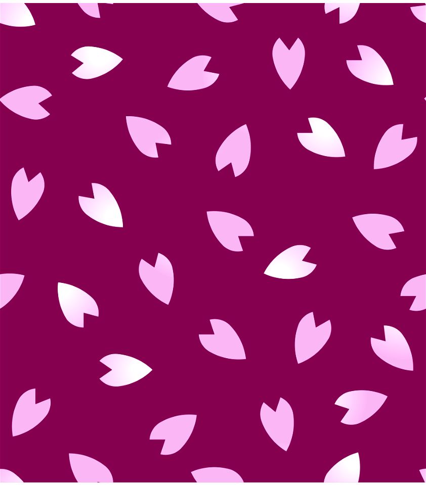 Cherry petals