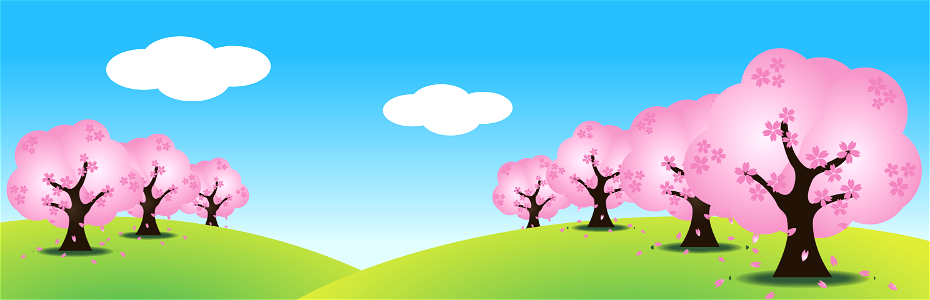 Cherry trees
