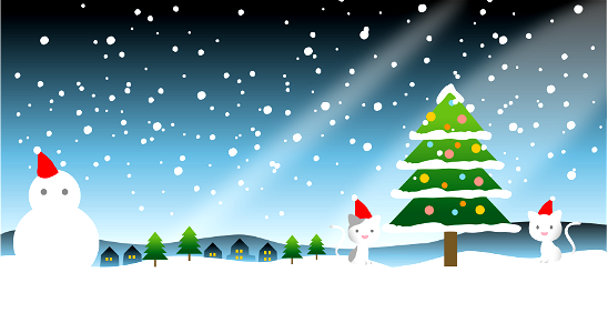 Christmas landscape