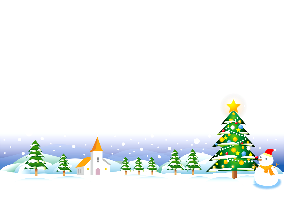 Christmas landscape