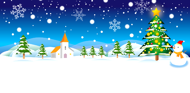 Christmas landscape