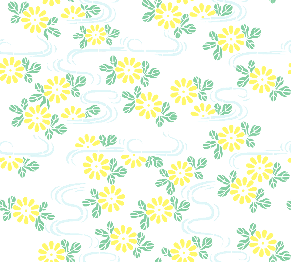 Chrysanthemum pattern background
