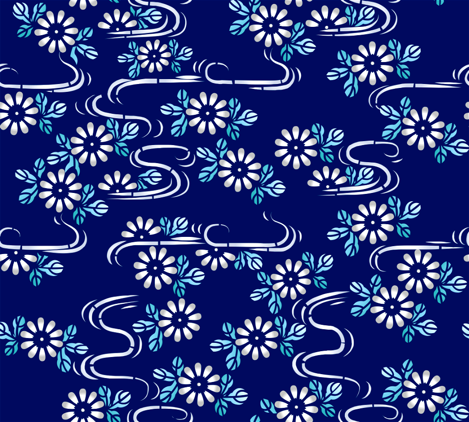 Chrysanthemum pattern background