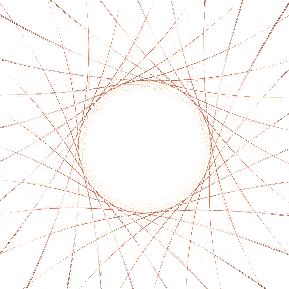 Circle lines background