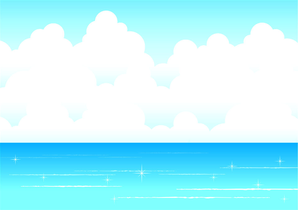 Clouds sea