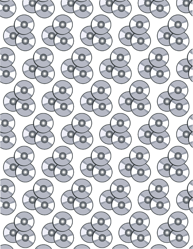 Compact disc pattern background