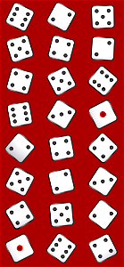 Dice background