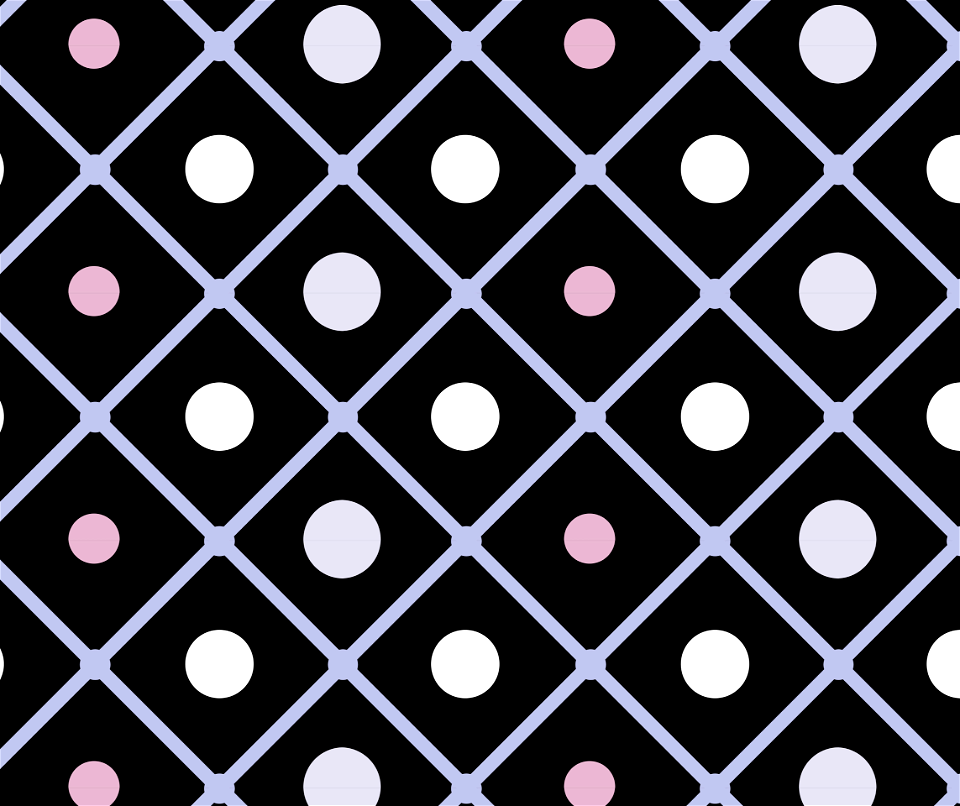 Dots plaid pattern