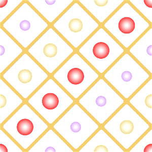 Dots plaid pattern