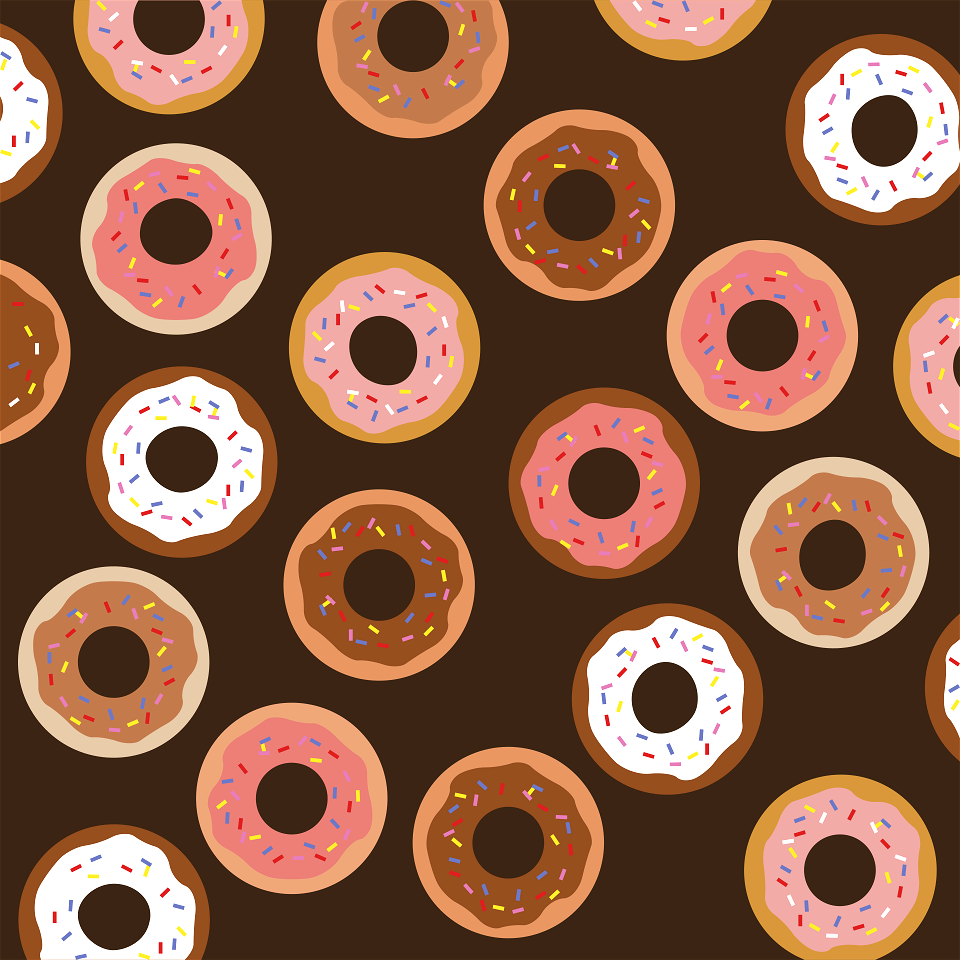 Doughnut background