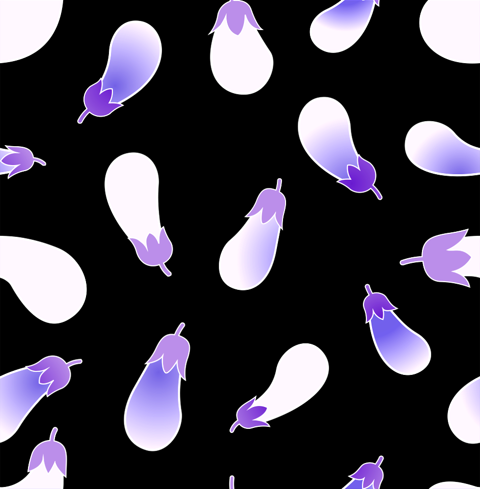 Eggplants vegetable background
