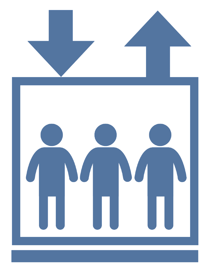 Elevator pictogram