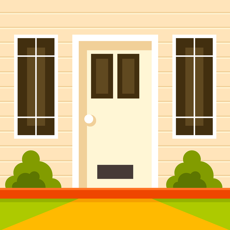 Entrance door