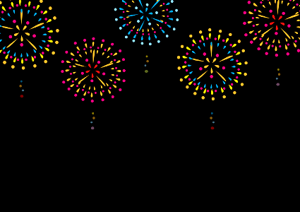 Fireworks background