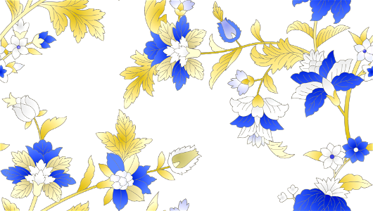 Floral patterns chintz