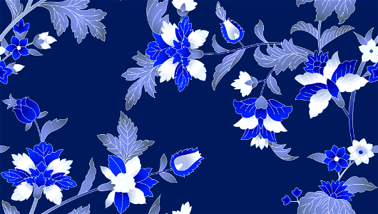 Floral patterns chintz