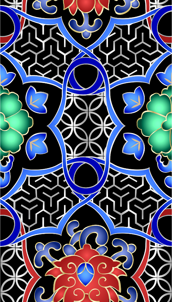 Floral patterns chintz