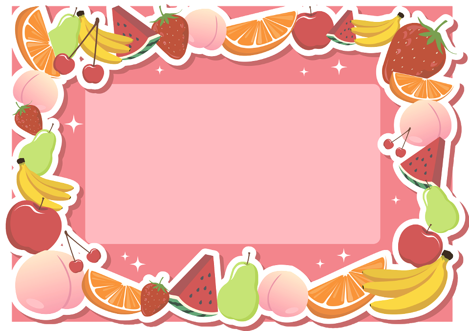 Fruits frame