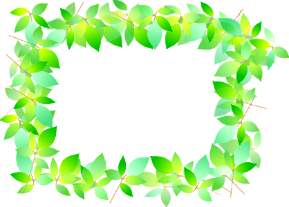 Green leaves background