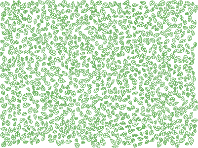 Green leaves background