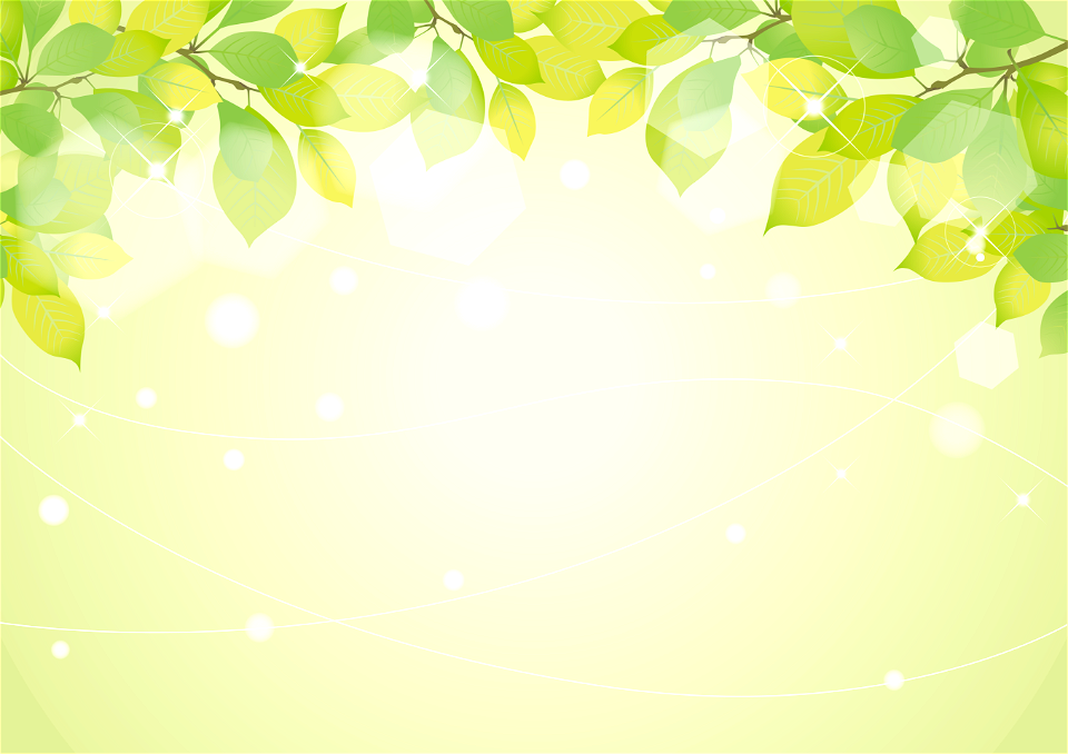 Green leaves background
