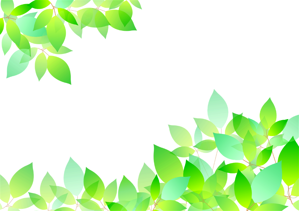 Green leaves background