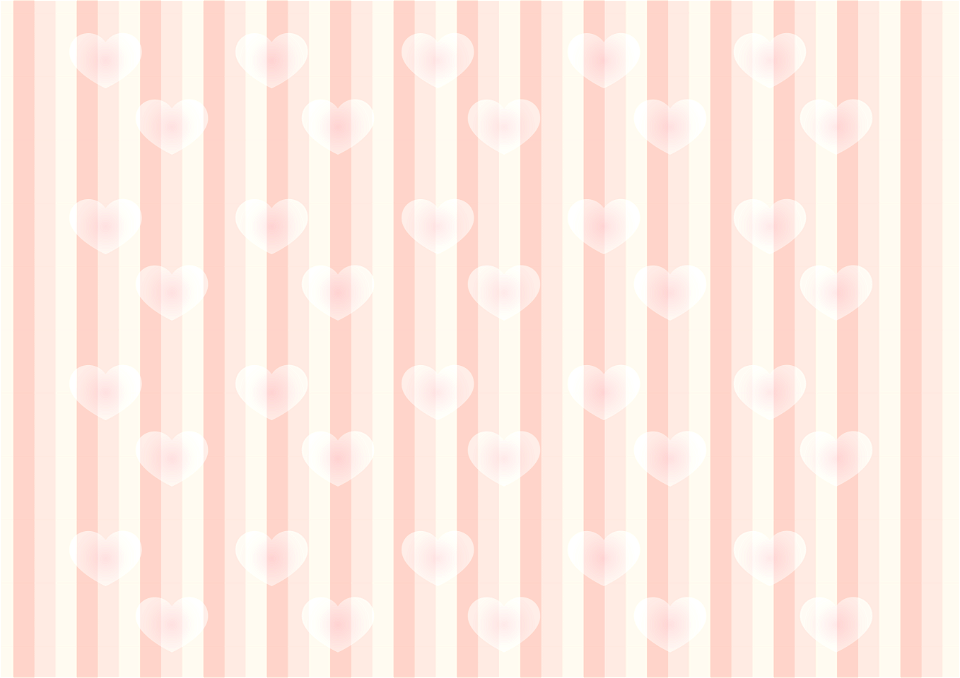 Heart stripe background
