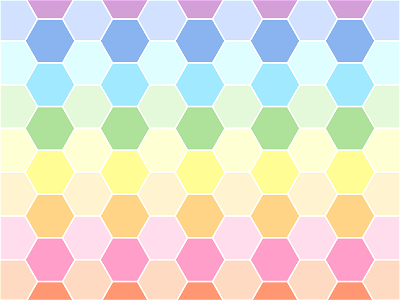 Hexagon background